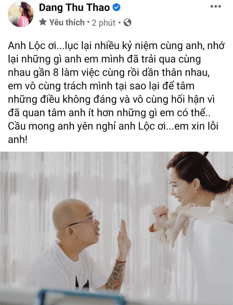 Đông Nhi, Đặng Thu Thảo xin lỗi khi phù thủy makeup Minh Lộc qua đời-3