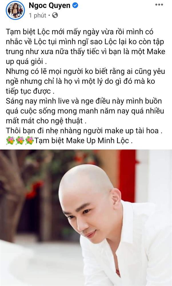 Đông Nhi, Đặng Thu Thảo xin lỗi khi phù thủy makeup Minh Lộc qua đời-6