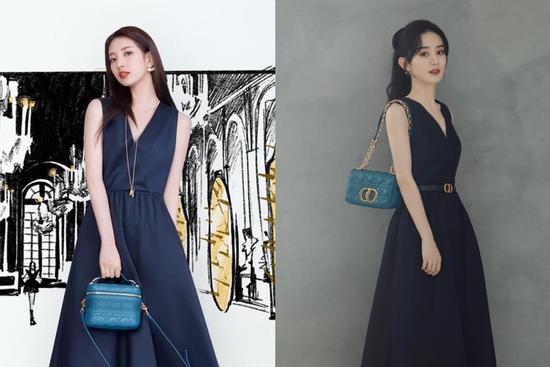 'Mẹ một con' Triệu Lệ Dĩnh lấn lướt 'tình đầu quốc dân' Suzy khi đụng hàng