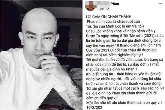 'Phù thủy make up' Phan Minh Lộc mất do suy tim