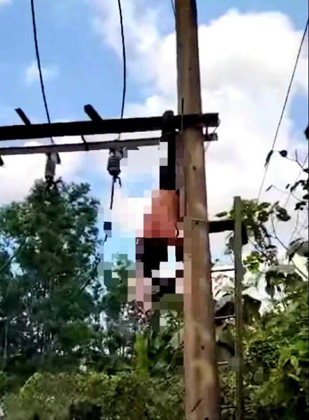 Một phụ nữ lượm ve chai nguy kịch vì bị phóng điện-1