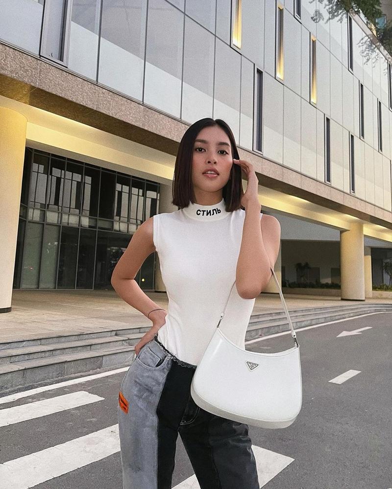 Thúy Vi diện áo đan dây o ép vòng 1 - Chi Pu lên đồ cut-out táo bạo-3