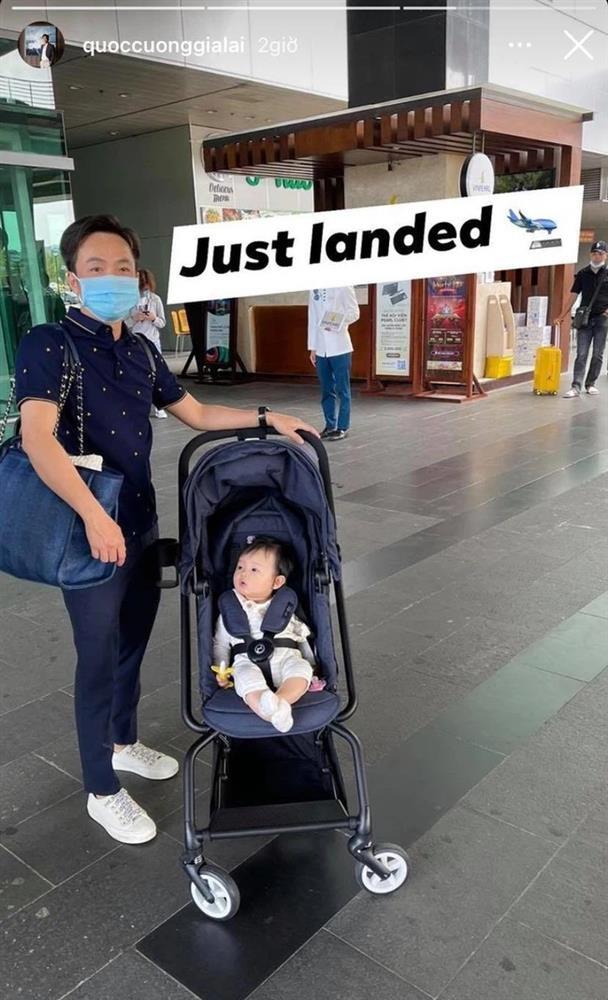 Cường Đô La khoe ảnh gia đình đi du lịch, tiếp tục để lộ mặt mộc Đàm Thu Trang-2