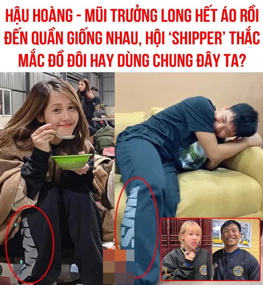 Hậu Hoàng bị soi mặc đồ đôi với Mũi trưởng Long-3