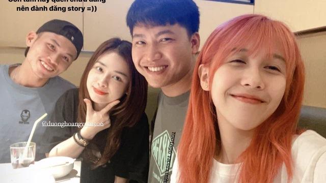 Hậu Hoàng bị soi mặc đồ đôi với Mũi trưởng Long-7