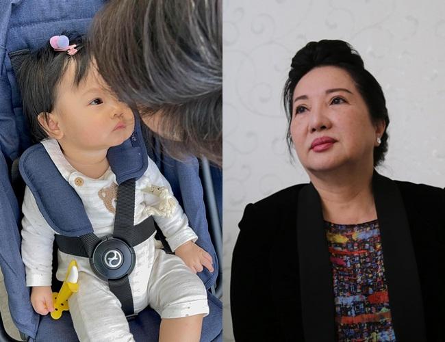 Con gái Cường Đô La giống hệt bà nội quyền lực-6