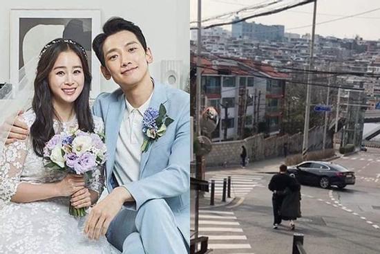 Bi Rain và Kim Tae Hee đi ăn ở quán Việt