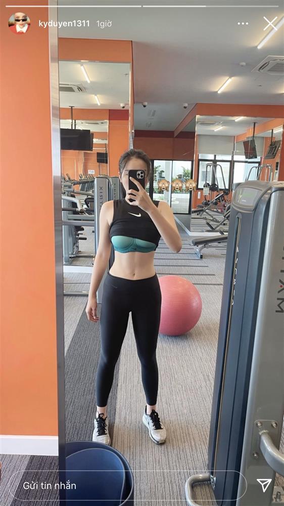 Ngoài gym hùng hục, Kỳ Duyên giữ dáng nuột nhờ eat clean 7 ngày-3