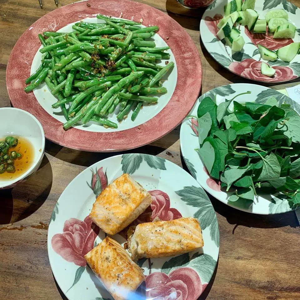 Ngoài gym hùng hục, Kỳ Duyên giữ dáng nuột nhờ eat clean 7 ngày-10