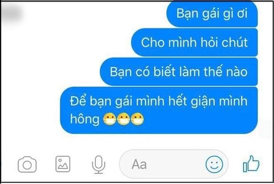 Cười ngất với những tin nhắn xin lỗi bạn gái 'dai như đỉa' nhưng 'bách phát, bách trúng'