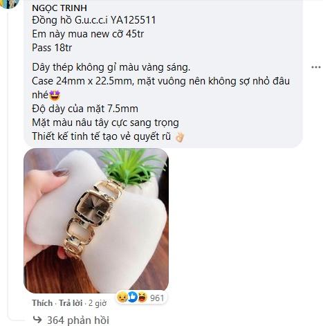 Ngọc Trinh thanh lý đồng hồ, túi xách, kim cương giá toàn chục tỷ-8