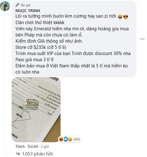 Ngọc Trinh thanh lý đồng hồ, túi xách, kim cương giá toàn chục tỷ-5