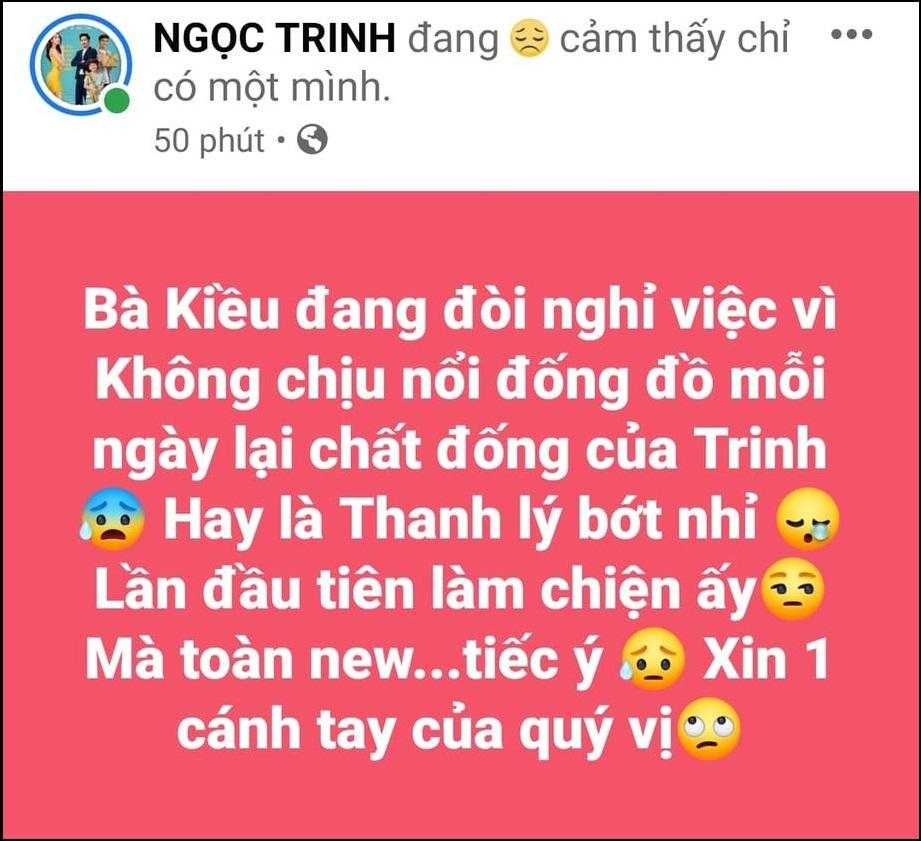 Giúp việc số hưởng Thúy Kiều, được Ngọc Trinh tặng xế tiền tỷ đúng 1/5-1