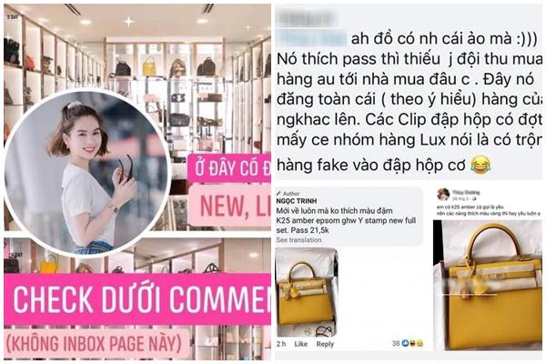 Ngọc Trinh bóng gió về việc thanh lý đồ hiệu giá cao hơn store-8