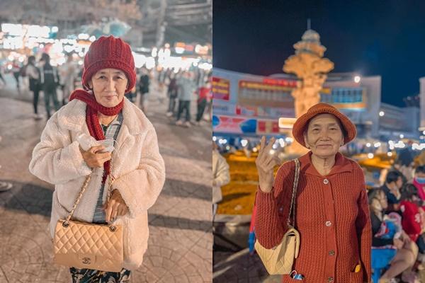 2 cụ bà dắt tay nhau vi vu khắp Đà Lạt, cháu gái tiết lộ mối quan hệ đặc biệt giữa họ suốt chục năm-1