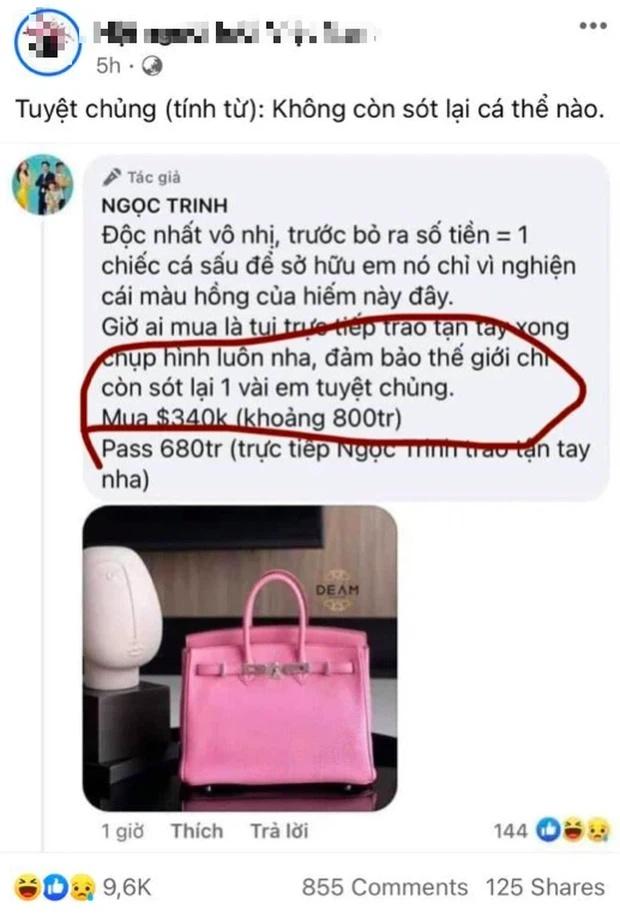 Ngọc Trinh bóng gió về việc thanh lý đồ hiệu giá cao hơn store-6