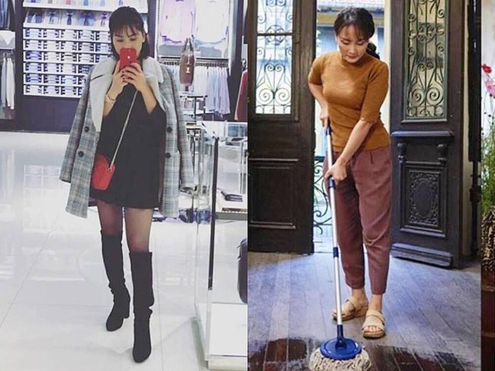 Hari Won, Ngọc Trinh lên thảm đỏ long lanh vô đối mà ở nhà thì khiến fan hết hồn-12