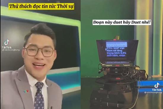Nam MC bật mí về chiếc máy chạy chữ có tốc độ siêu khủng ở VTV
