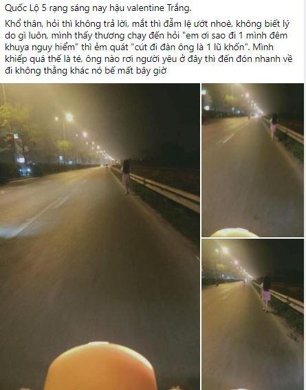 Đêm hôm khuya khoắt, cô gái vừa đi vừa quát đàn ông là lũ khốn-1