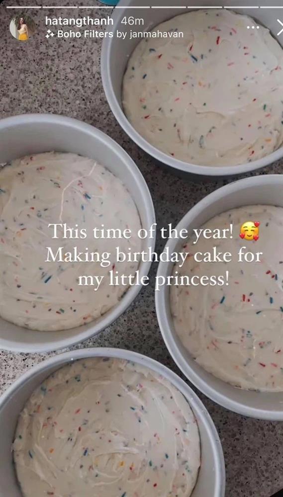 Ngả nón chiêm ngưỡng Hà Tăng làm bánh sinh nhật cho con gái-2
