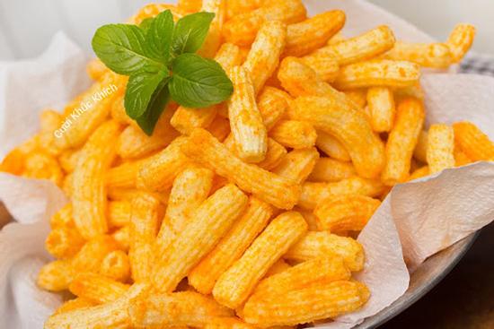 Công thức làm nui chiên giòn rụm