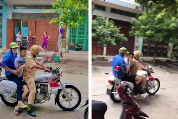 Nam sinh ngủ quên cảnh sát phá cửa gọi dậy đi thi gây bão 1 năm trước giờ ra sao?-1