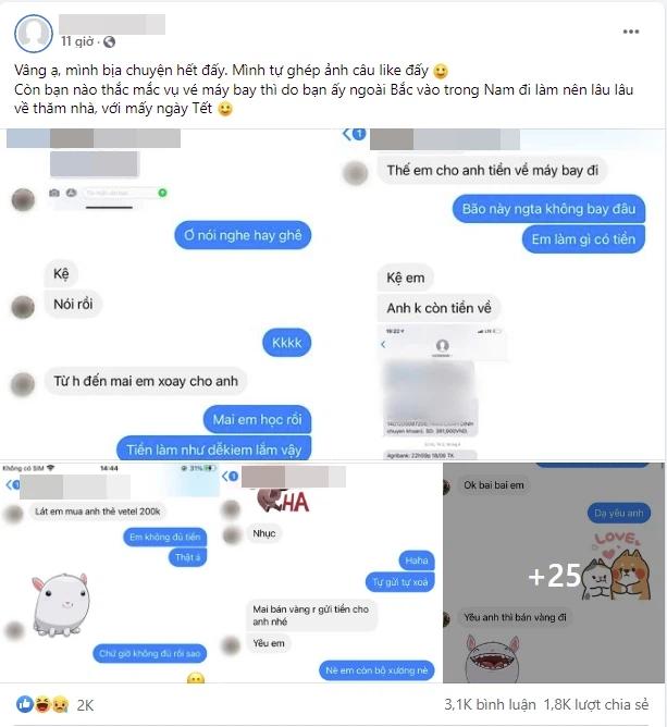 MXH dậy sóng với chàng trai đào mỏ bạn gái từ bàn chải đánh răng đến giấy vệ sinh-14