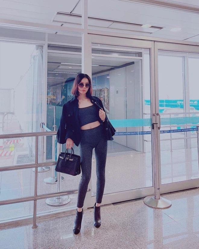 Lệ Quyên đam mê bất diệt với quần legging, mặc 24/7 bất kể nắng mưa-5