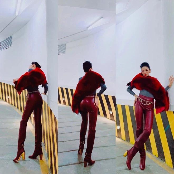 Lệ Quyên đam mê bất diệt với quần legging, mặc 24/7 bất kể nắng mưa-6
