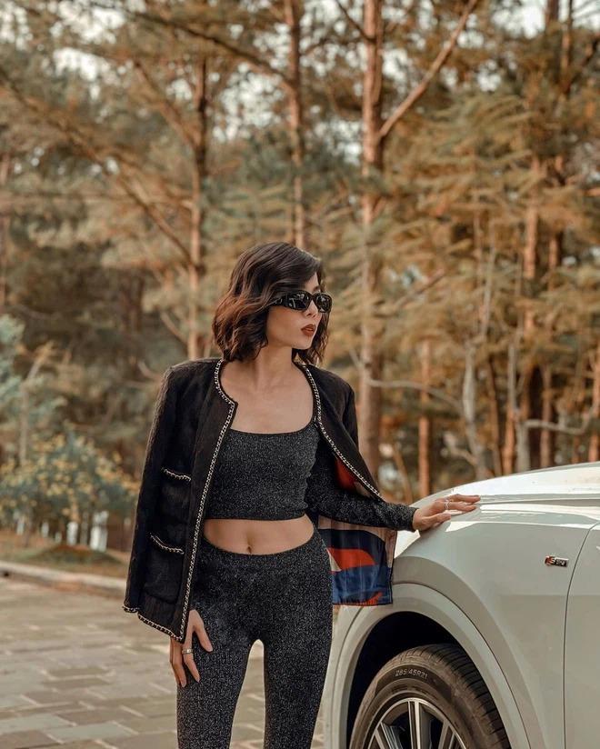 Lệ Quyên đam mê bất diệt với quần legging, mặc 24/7 bất kể nắng mưa-7