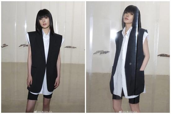 Dương Mịch xuất hiện với ngoại hình khác lạ, đôi chân khẳng khiu tong teo