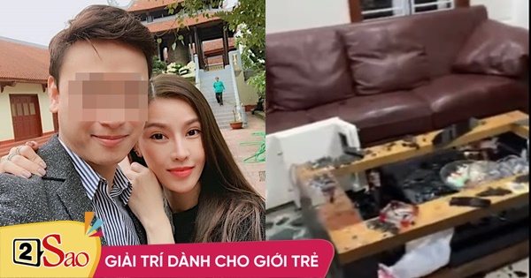 Quế Vân tố bạn trai ngoại tình, đập phá đồ đạc