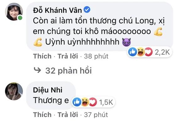 Dàn chị em Sao Nhập Ngũ làm gì khi Mũi trưởng Long công khai một đời vợ?-3