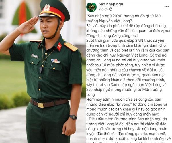 BTC Sao Nhập Ngũ lên tiếng trước thông tin dùng đời tư Mũi trưởng Long để PR-2