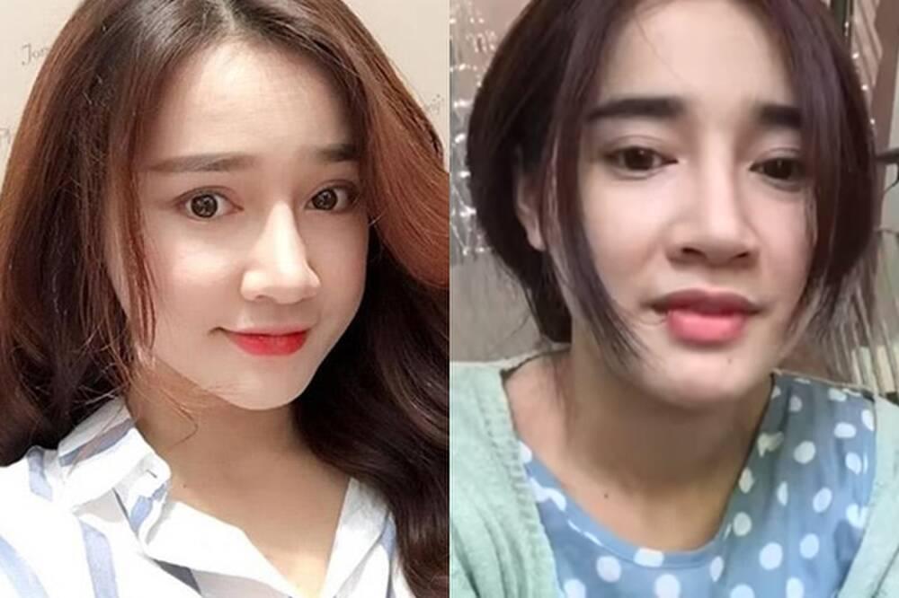 Sao Việt hiện nguyên hình khi để mặt mộc livestream-4