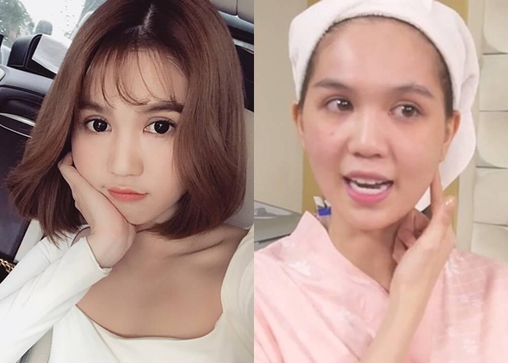 Sao Việt hiện nguyên hình khi để mặt mộc livestream-8