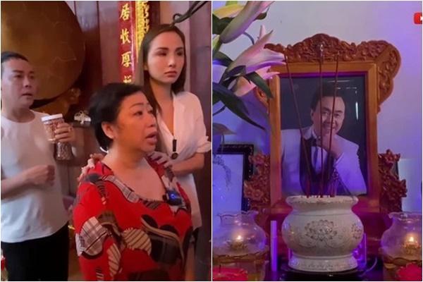 Ca sĩ Phương Loan mặc áo cố nghệ sĩ Chí Tài đi ngủ mỗi tối-6