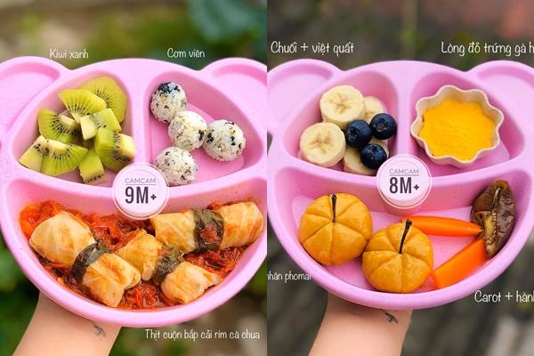 Mẹ 9x khoe thực đơn ăn dặm cho bé 9 tháng tuổi, đảm bảo đầy đủ chất dinh dưỡng-7
