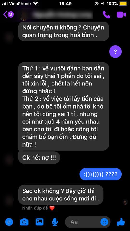 Boy phố cổ đánh bạn gái sảy thai, chôm 61 triệu tiền đẻ còn dọa tung ảnh nóng-3