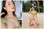 Sao Việt diện bikini: Lan Ngọc body nuột nà, Quỳnh Anh Shyn tạo dáng phản cảm-16