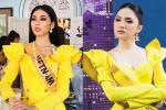 Ngọc Thảo bị đối thủ đẩy mạnh tay tại Miss Grand International-7