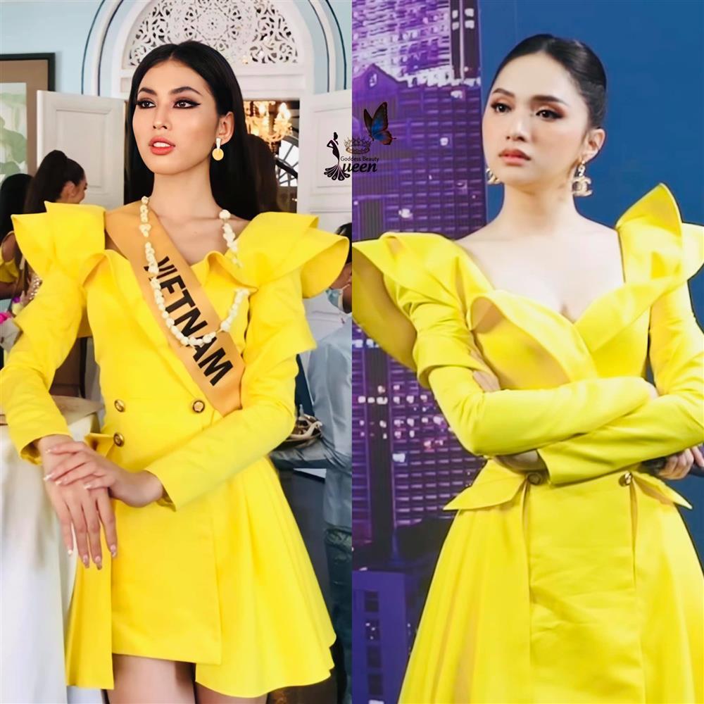 Thi Miss Grand, Ngọc Thảo gây tranh cãi khi liên tục mặc lại đồ Hương Giang-1