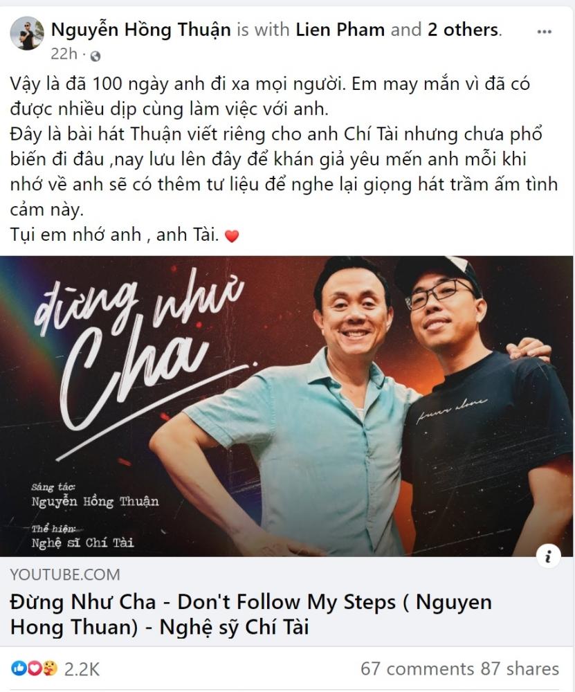 Nghe lại giọng hát của cố nghệ sĩ Chí Tài tròn 100 ngày mất-4