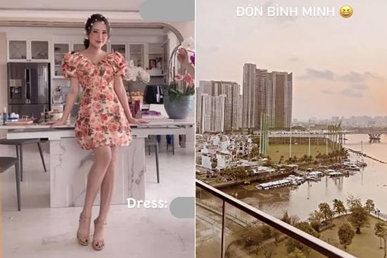 Primmy Trương khoe nhà, góc nào cũng xa hoa