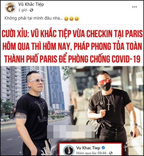 Xôn xao thông tin Vũ Khắc Tiệp bị cách ly lần 6 tại Paris-4