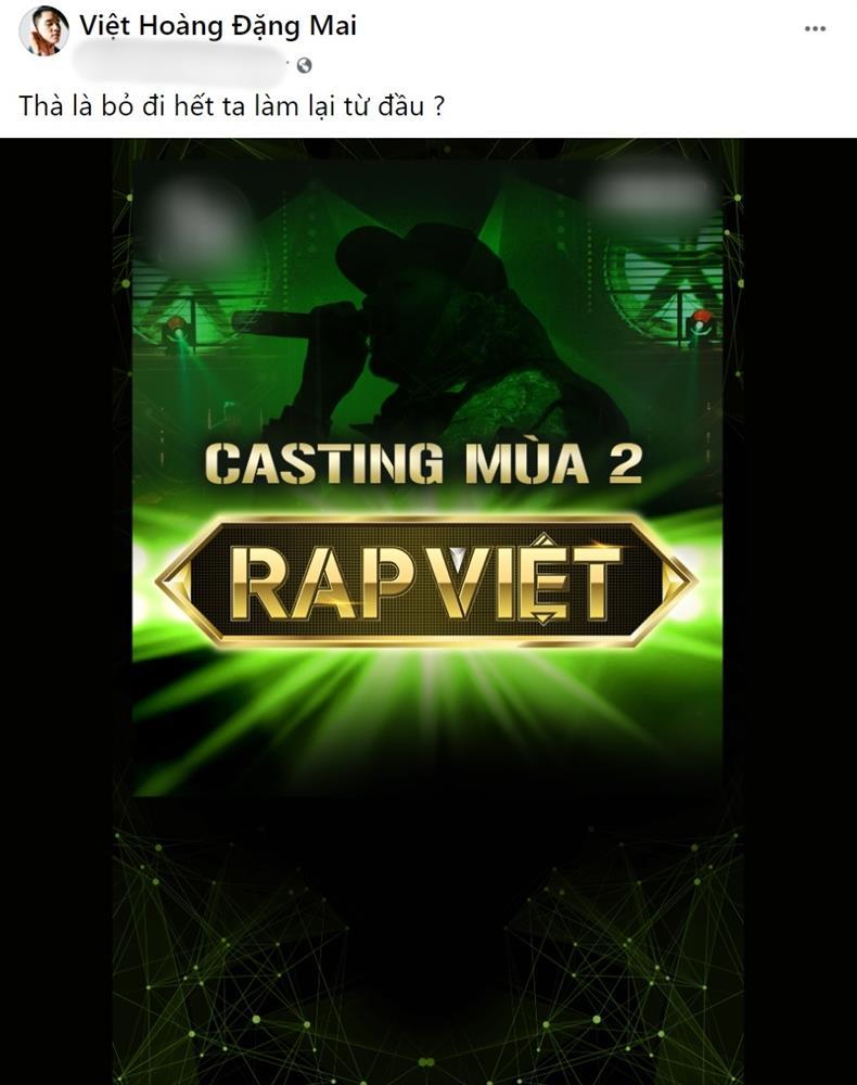 Được dụ casting Rap Việt mùa 2, GDucky từ chối Nếu tham gia mà không được Á quân là tôi thất bại-1