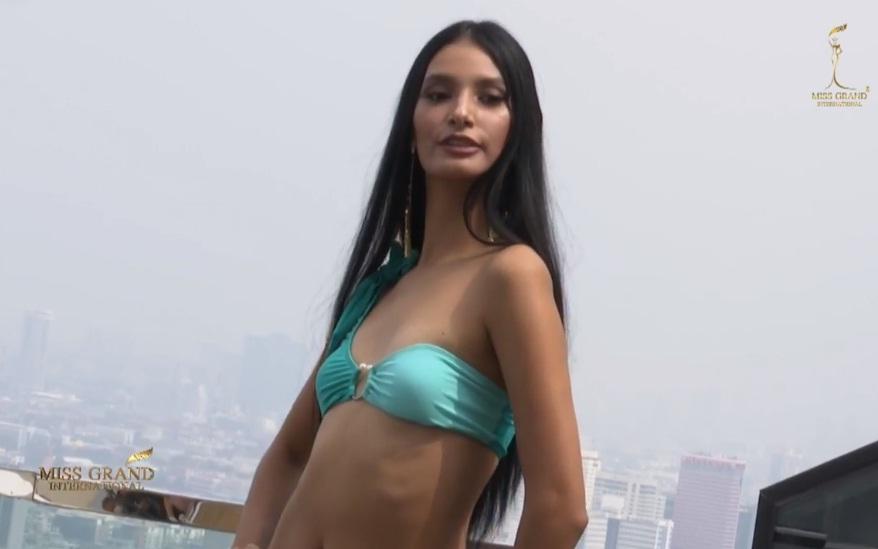 Thí sinh Miss Grand 2020 thi bikini: Lộ ngực, dáng thô, eo bánh mì-3
