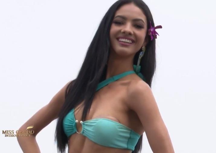Thí sinh Miss Grand 2020 thi bikini: Lộ ngực, dáng thô, eo bánh mì-11