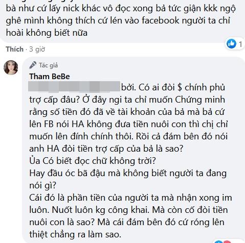 Thắm Bebe mắng vợ cũ Hoàng Anh: Độc tài nên chồng bỏ là phải-5