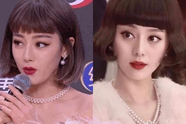 Địch Lệ Nhiệt Ba ngày càng táo bạo: Mặc váy hở hết cỡ, liên tục che ngực vì vòng 1 khủng-8